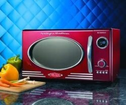 retro microwave oven