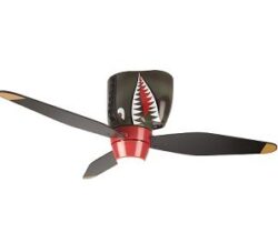 shark warplane ceiling fan