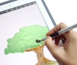 smart device artist brush