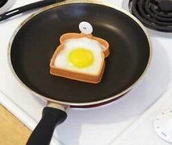 toast shape egg mold