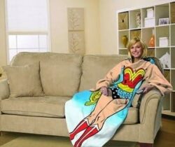 wonder woman blanket