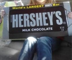 World's Largest Hershey's Bar