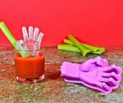 zombie hand ice mold