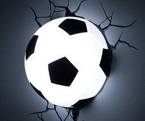 Soccer ball night light