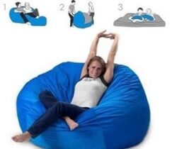 convertible bean bag bed
