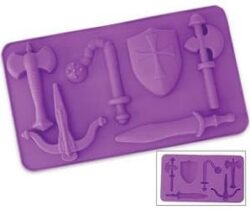 medieval weapons ice cubes