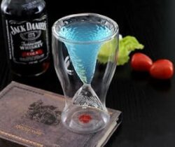 mermaid drinking glass