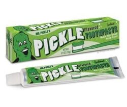 pickle toothpaste