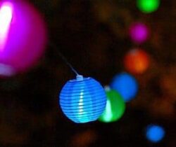 solar lantern string lights
