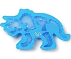 triceratops fossil ice tray