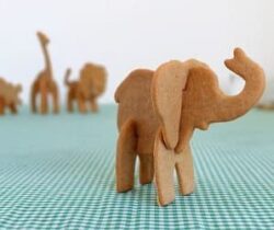 3D safari cookie cutters