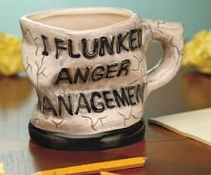 anger management mug