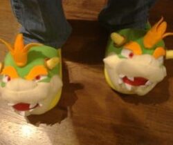 bowser slippers