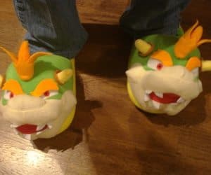 bowser slippers