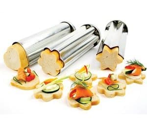 canape bread molds