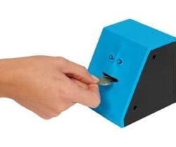 coin eating money box