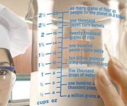 comical measuring jug