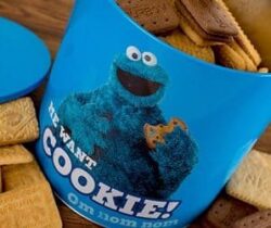 cookie monster biscuit tin
