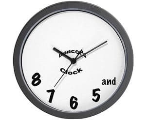 dancers clock