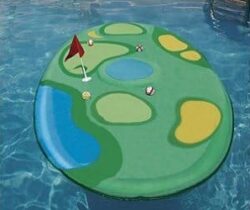 floating putting green