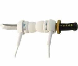 katana sword earphones