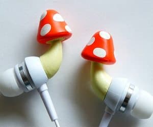 mushroom earphones