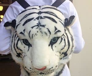 white tiger backpack