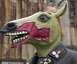 zombie horse mask
