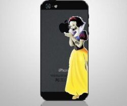 zombie snow white iPhone decal