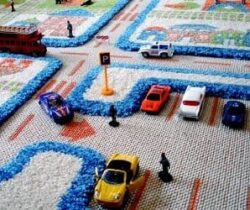 3D play rug