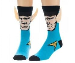3d ears spock socks