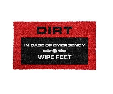 Emergency Doormat