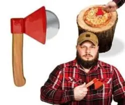 axe pizza cutter