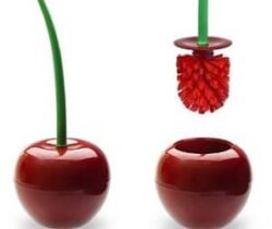 cherry toilet brush
