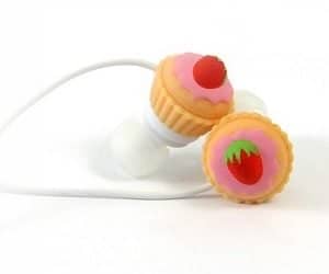 cupcake earphones