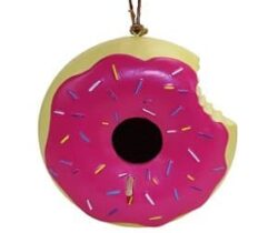 donut birdhouse