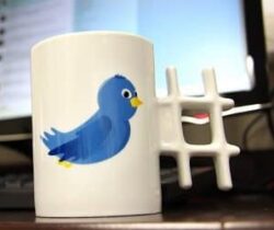 hash tag tweet mug