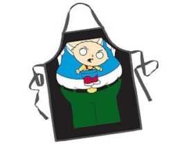 peter and stewie apron
