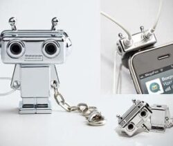 robot headphone splitter
