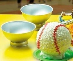 sports ball cake pan set