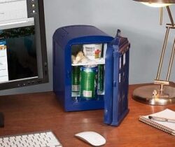 tardis mini fridge