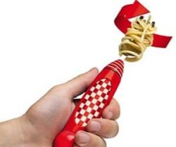 twirling spaghetti fork