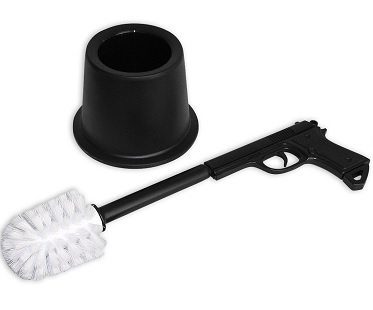 Gun Clutch Toilet Brush