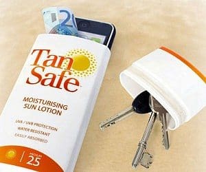 secret compartment sunscreen