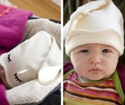 baby sleep hat