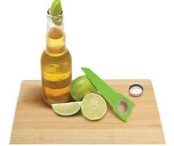 bottle opener and fruit slicer