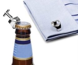 bottle opener cufflinks