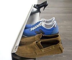 horizontal shoe rack