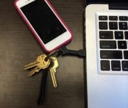 iPhone 5 key sized charger