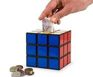 rubik's cube money box
